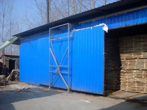 金屬結(jié)構(gòu)木材烘干機使用現(xiàn)場